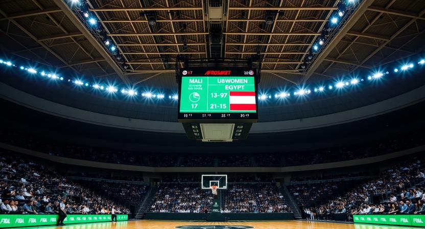 Mali U18 Women Edge Egypt 62–57 at AfroBasket 2026