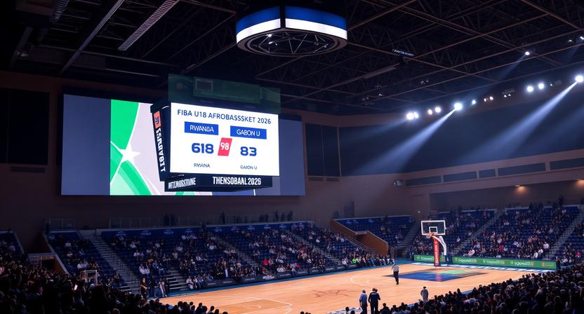 Rwanda U18 Defeat Gabon U18 88–83 in AfroBasket Classification Match